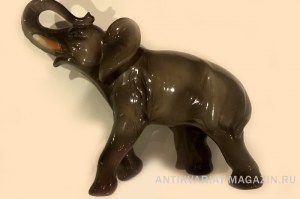 фарфоровая фигурка слон антиквариат